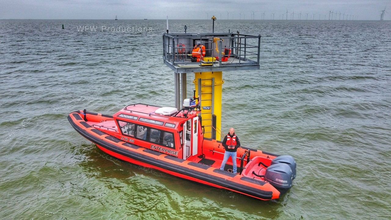 Rib Rentals workboat on an offshore or survey project (6/6)